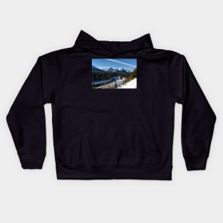 An Ominous Stripe Across the Sky Kids Hoodie